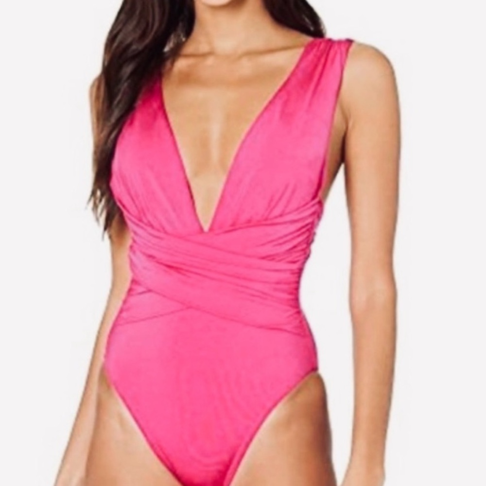 Trina Turk Pink One Piece Swimsuit